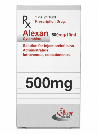 Thuốc Alexan 500mg/10ml  điều trị bệnh bạch cầu 
